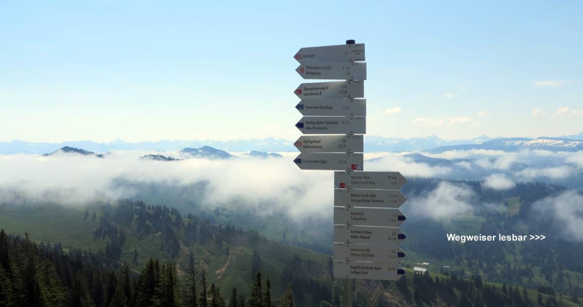 10 Wegweiser